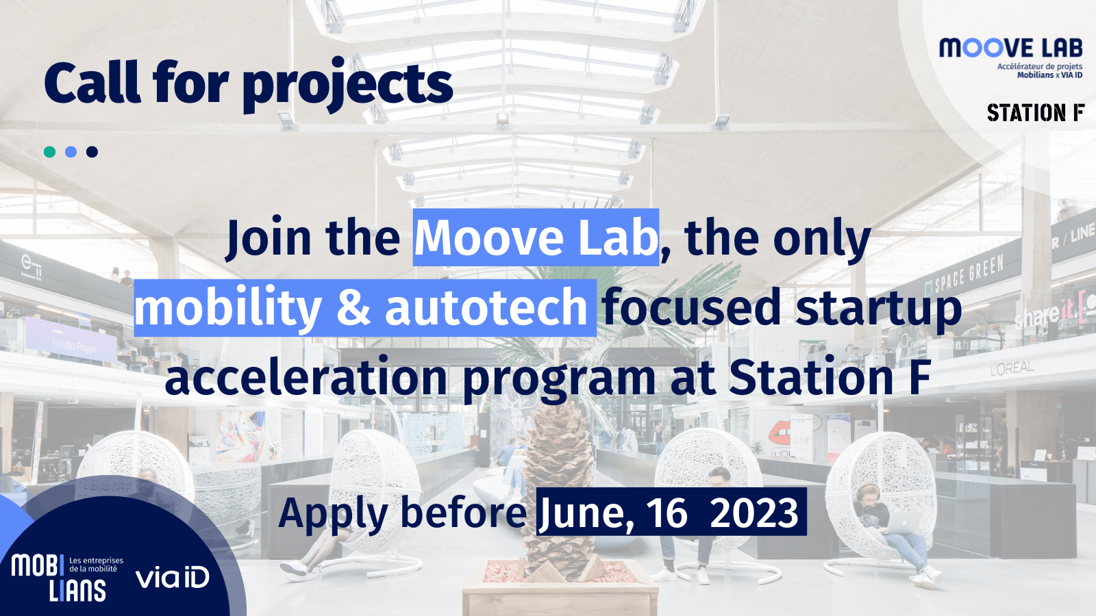 Moove Lab - Call for projects