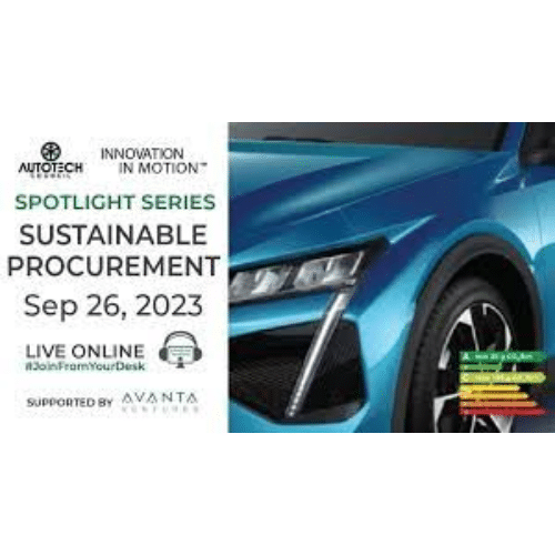 Autotech Council: Spotlight on Sustainable Procurement logo