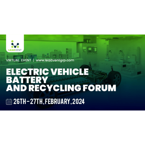 Electric Vehicle Battery and Recycling Forum 2024