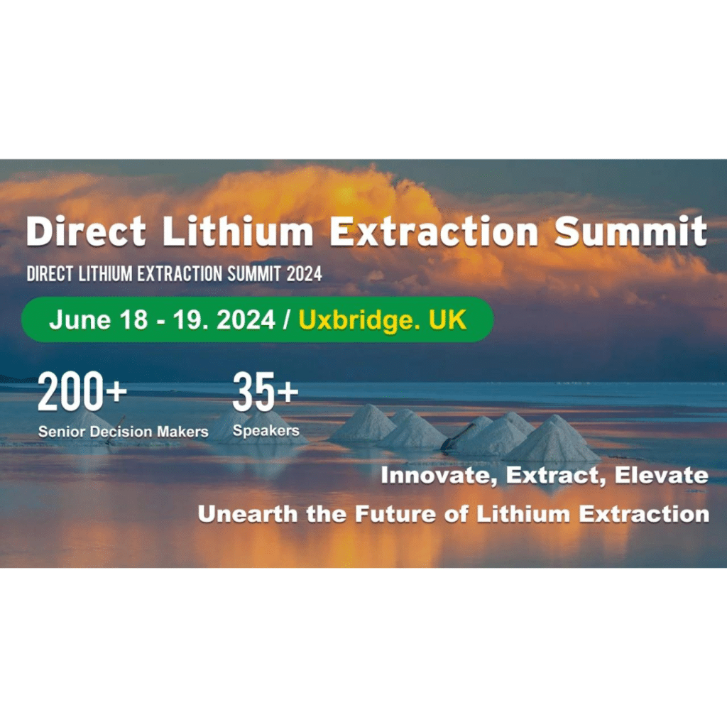 Direct Lithium Extraction Summit 2024 logo